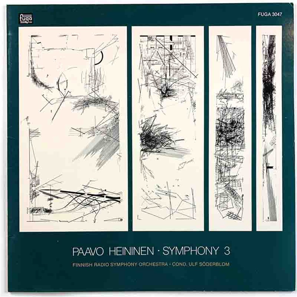 Heininen Paavo vinyl LP Symphony 3  kansi EX levy EX Käytetty LP