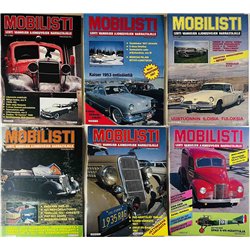 Mobilisti vuosikerta 1987 1987 1 - 6, 6 numeroa aikakauslehti