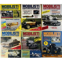 Mobilisti vuosikerta 1988 1988 1 - 6, 6 numeroa aikakauslehti