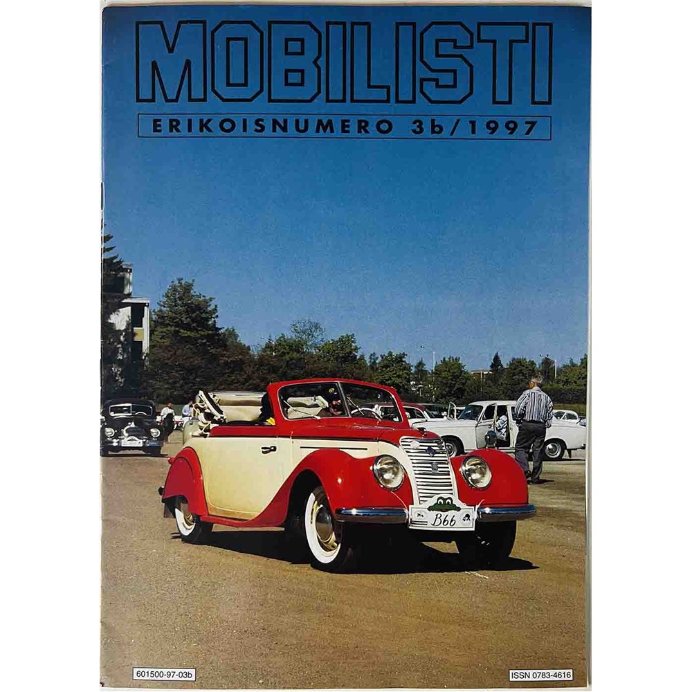 Mobilisti vuosikerta 1997 1997 1 - 6, 6 numeroa aikakauslehti