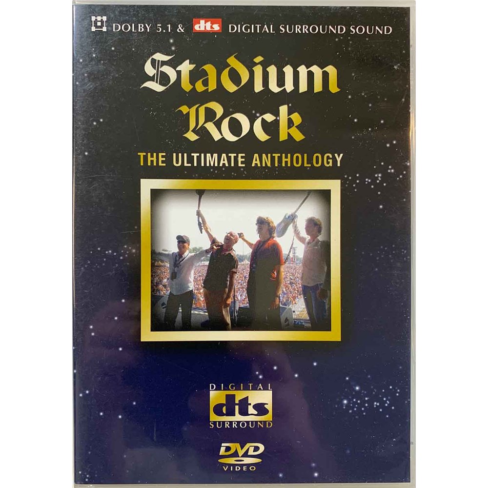 DVD - Ufo, Meat Loaf, Wishbone Ash ym. DVD Stadium Rock  kansi EX levy EX Käytetty DVD