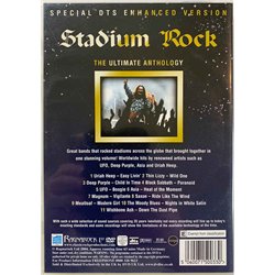 DVD - Ufo, Meat Loaf, Wishbone Ash ym. DVD Stadium Rock  kansi EX levy EX Käytetty DVD