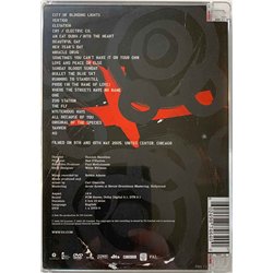 DVD - U2 DVD Vertigo 2005 // U2 Live from Chicago  kansi EX levy EX Käytetty DVD