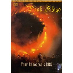 DVD - Pink Floyd DVD Tour Rehearsals 1987  kansi EX levy EX Käytetty DVD