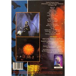 DVD - Pink Floyd DVD Tour Rehearsals 1987  kansi EX levy EX Käytetty DVD