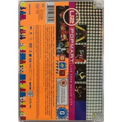 DVD - U2 DVD Popmart live from Mexico City  kansi EX levy EX Käytetty DVD