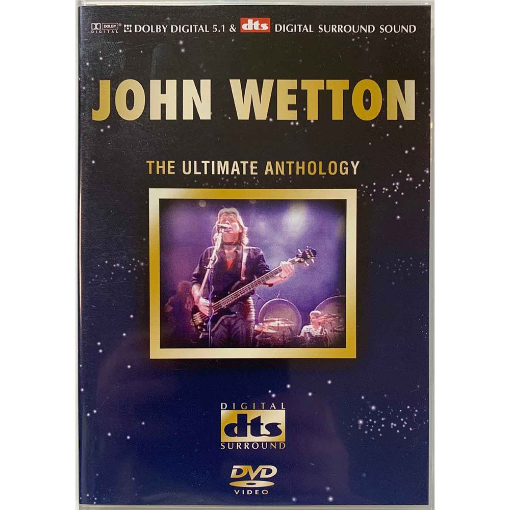 DVD - Wetton John DVD The Ultimate Anthology  kansi EX levy EX Käytetty DVD