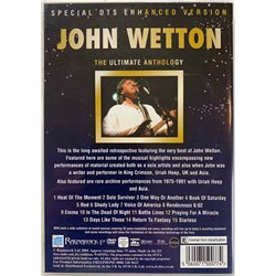 DVD - Wetton John DVD The Ultimate Anthology  kansi EX levy EX Käytetty DVD