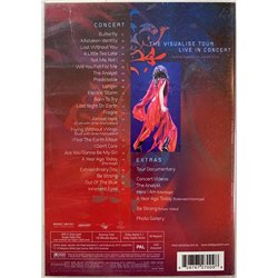 DVD - Delta Goodrem DVD The Visualise Tour (Live in Concert)  kansi EX levy EX Käytetty DVD