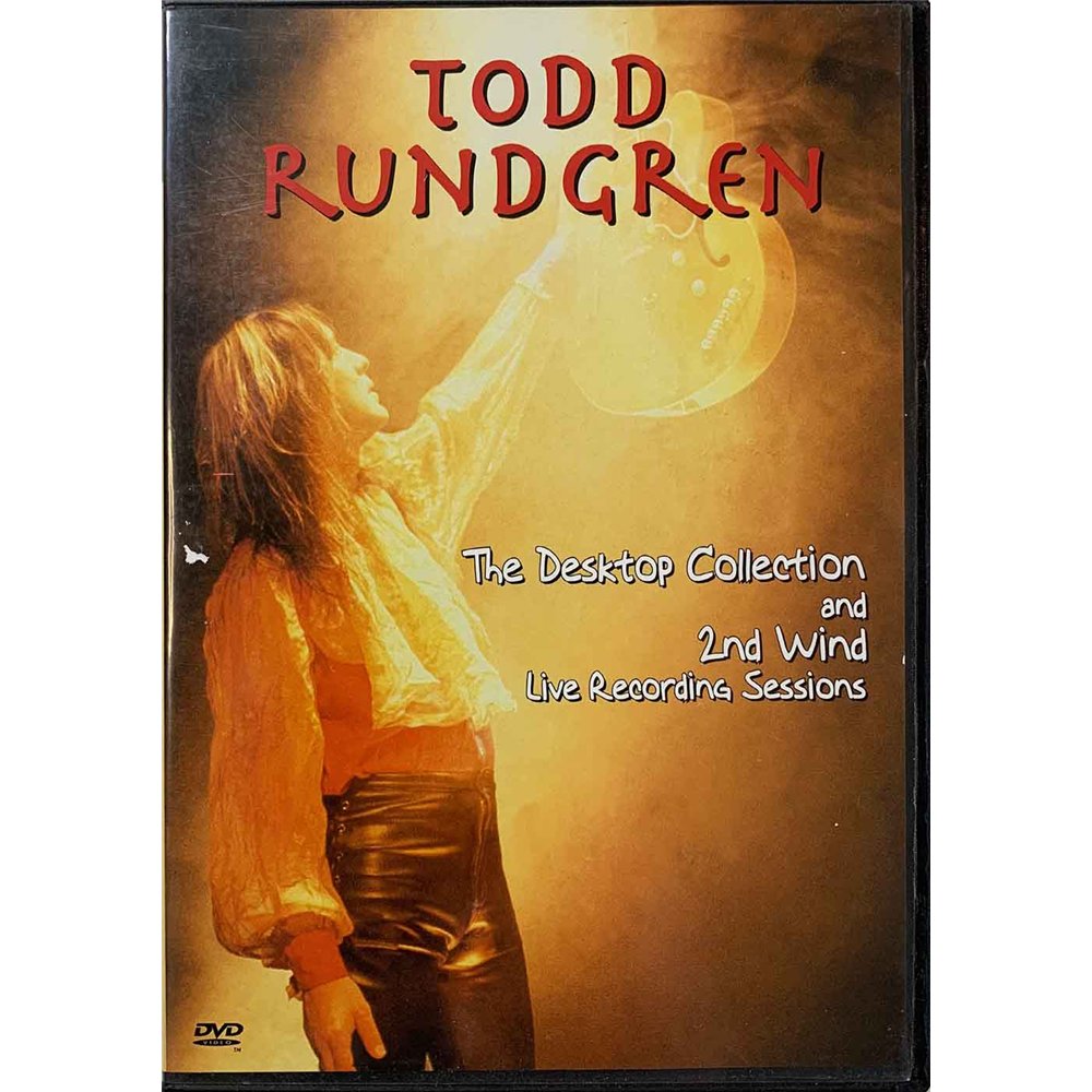 DVD - Rundgren Todd DVD Desktop collection and 2nd wind Live sessions  kansi EX levy EX Käytetty DVD