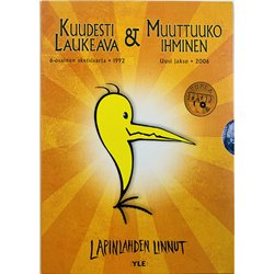 DVD - Lapinlahden Linnut DVD Kuudesti laukeava 2DVD  kansi EX levy EX Käytetty DVD