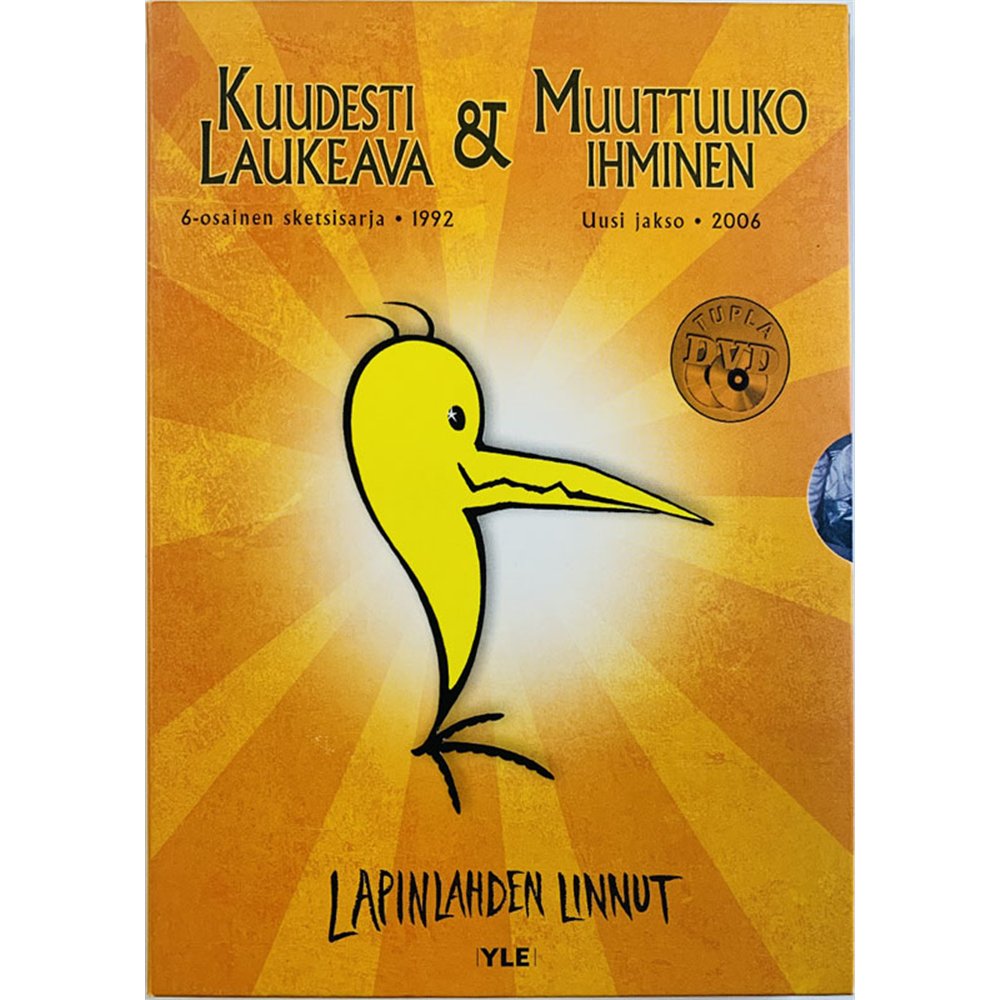DVD - Lapinlahden Linnut DVD Kuudesti laukeava 2DVD  kansi EX levy EX Käytetty DVD