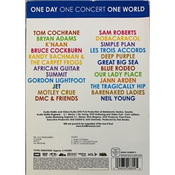DVD - Deep Purple, Neil Young, Mötley Crüe ym. DVD Live 8 Toronto  kansi VG+ levy EX Käytetty DVD
