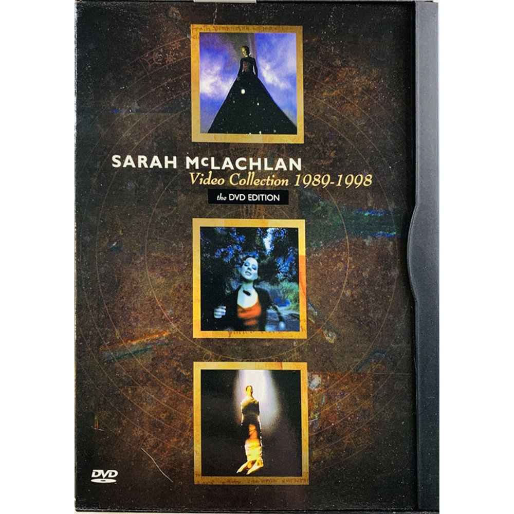 DVD - McLachlan Sarah DVD Video Collection 1989-1998  kansi EX levy EX Käytetty DVD