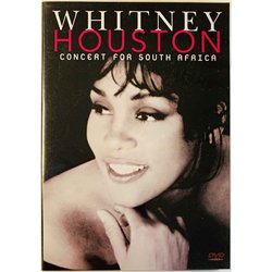 DVD - Houston Whitney DVD Concert for South Africa  kansi EX levy EX Käytetty DVD