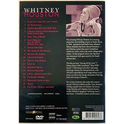 DVD - Houston Whitney DVD Concert for South Africa  kansi EX levy EX Käytetty DVD
