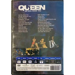 DVD - Queen DVD We will rock you  kansi EX levy EX Käytetty DVD