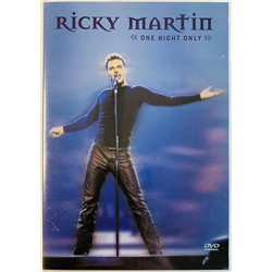 DVD - Martin Ricky DVD One night only  kansi EX levy EX Käytetty DVD