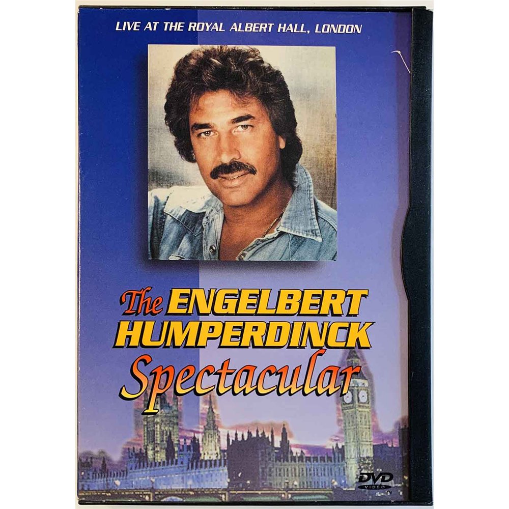 DVD - Humperdinck Engelbert DVD Spectacular live at Royal Albert Hall  kansi EX levy EX Käytetty DVD