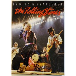 DVD - Rolling Stones DVD Ladies & Gentlemen  kansi EX levy EX Käytetty DVD