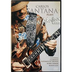 DVD - Santana Carlos DVD Blues at Montreux 2004  kansi EX levy EX Käytetty DVD
