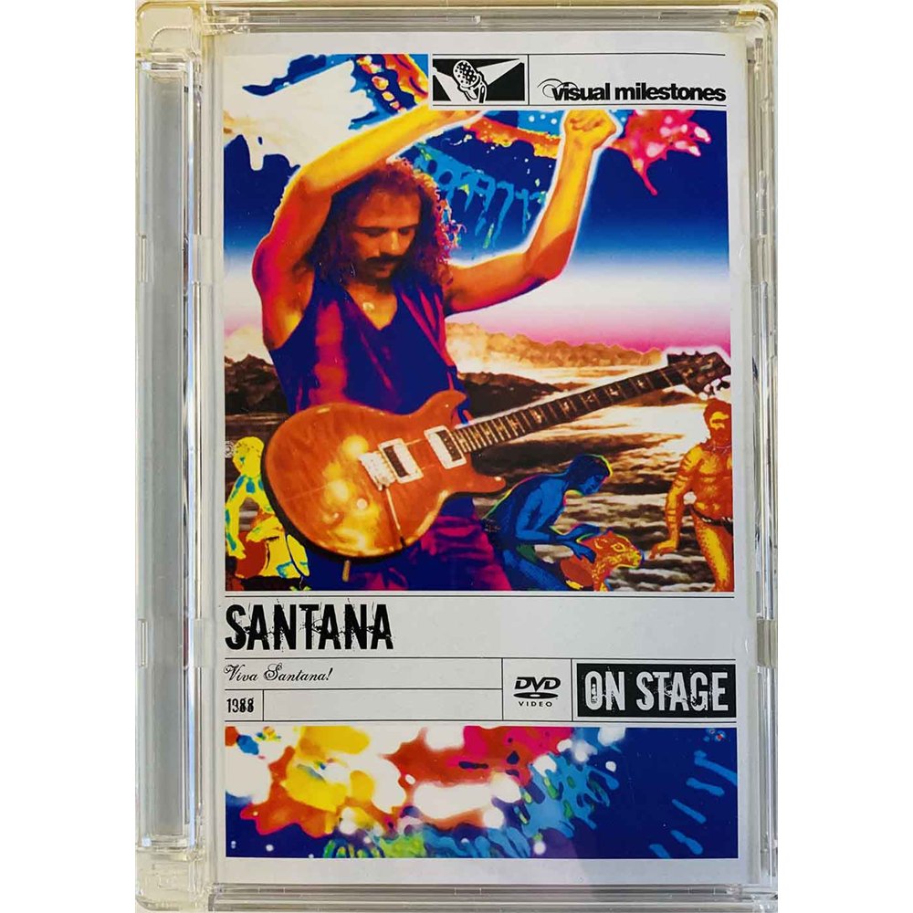 DVD - Santana DVD Viva Santana!  kansi EX levy EX Käytetty DVD