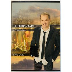 DVD - Purontaka T.T. DVD Live DVD  kansi EX levy EX Käytetty DVD