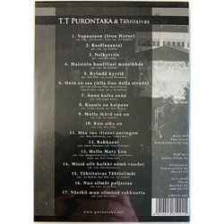DVD - Purontaka T.T. DVD Live DVD  kansi EX levy EX Käytetty DVD