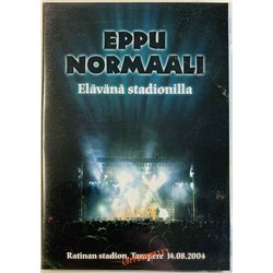 DVD - Eppu Normaali DVD Elävänä stadionilla  kansi EX levy EX Käytetty DVD