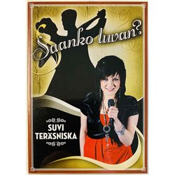 DVD - Teräsniska Suvi DVD Saanko luvan?  kansi EX levy EX Käytetty DVD