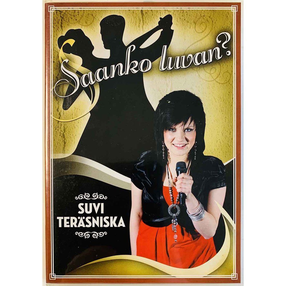 DVD - Teräsniska Suvi DVD Saanko luvan?  kansi EX levy EX Käytetty DVD