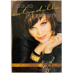 DVD - Koivuniemi Paula DVD Estradilla konserttitaltiointi  kansi EX levy EX Käytetty DVD