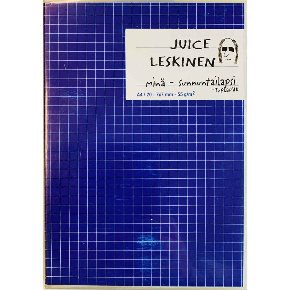 DVD - Leskinen Juice DVD Minä - sunnuntailapsi 2DVD  kansi EX levy EX- Käytetty DVD