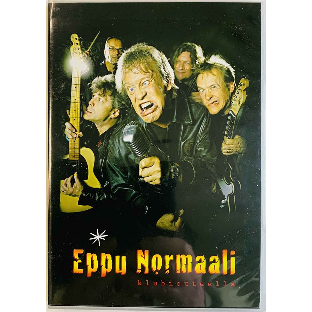 DVD - Eppu Normaali DVD Klubiotteella 2DVD  kansi EX levy EX Käytetty DVD