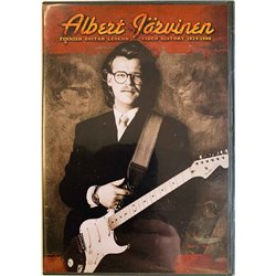 DVD - Järvinen Albert 2007 7371 Finnish guitar legend video history 1974-1990 Used DVD