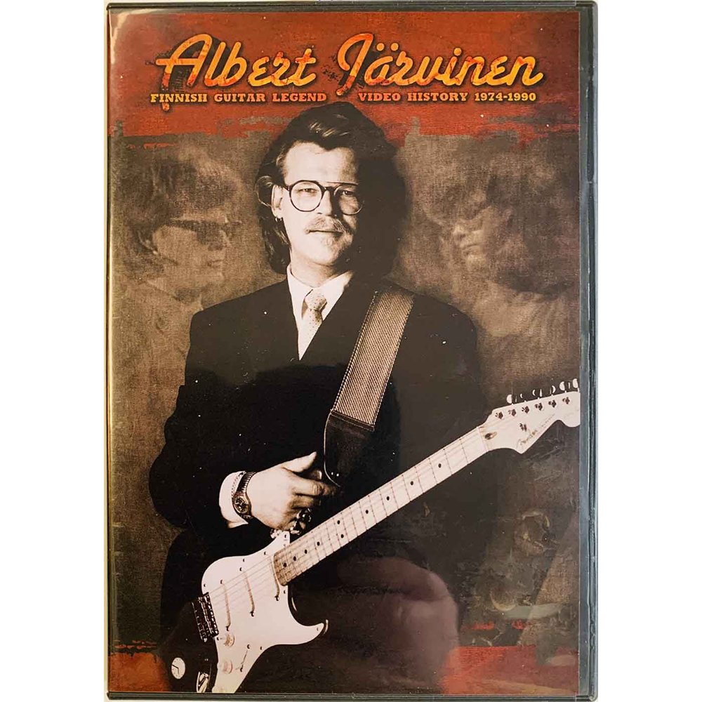 DVD - Järvinen Albert 2007 7371 Finnish guitar legend video history 1974-1990 Used DVD