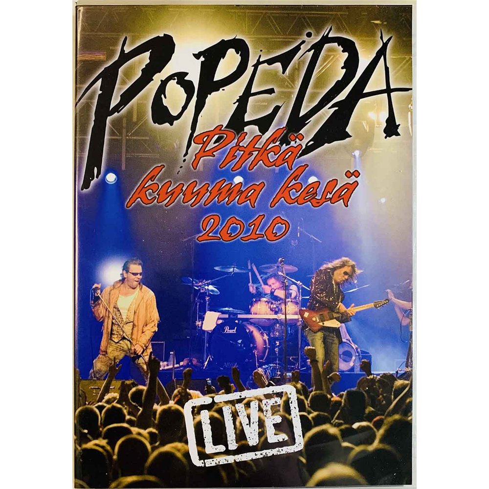 DVD - Popeda 2010 POKODVD 16 Pitkä kuuma kesä 2010 live Used DVD