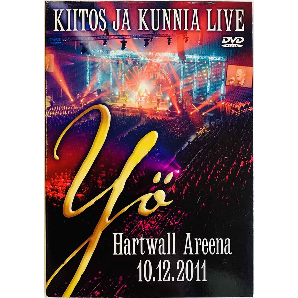 DVD - Yö 2012 POKODVD 17D Kiitos ja kunnia live Used DVD