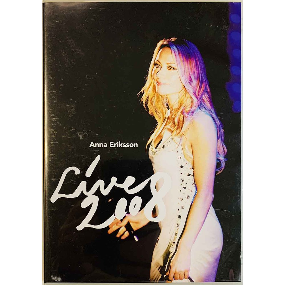 DVD - Eriksson Anna 2008 178747-6 Live 2008 DVD Begagnat