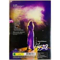 DVD - Eriksson Anna 2008 178747-6 Live 2008 DVD Begagnat