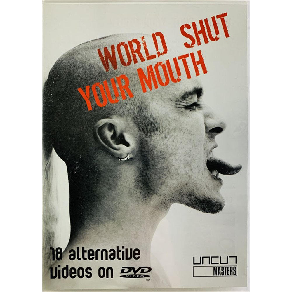 DVD - Cure, Jam, Dickies ym. 2002 CUT1003 World shut your down DVD Begagnat