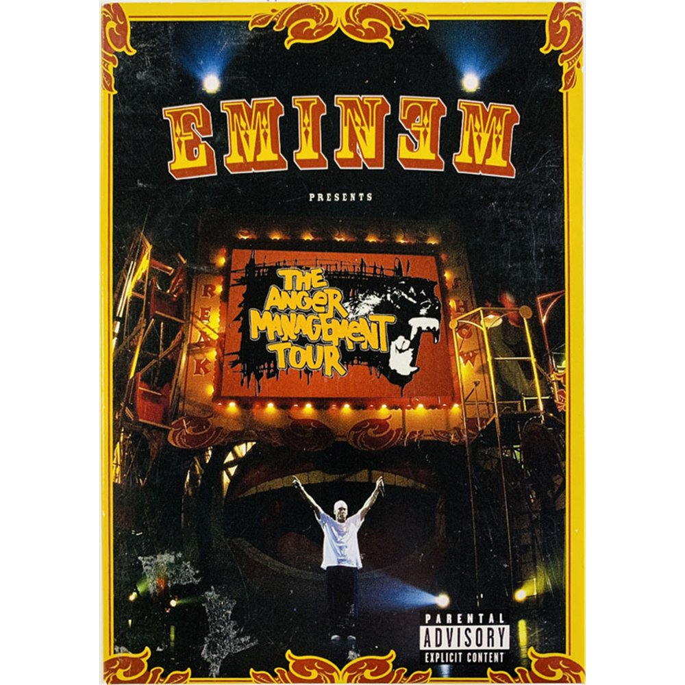 DVD - Eminem 2005 B0004876-09 The anger management tour DVD Begagnat