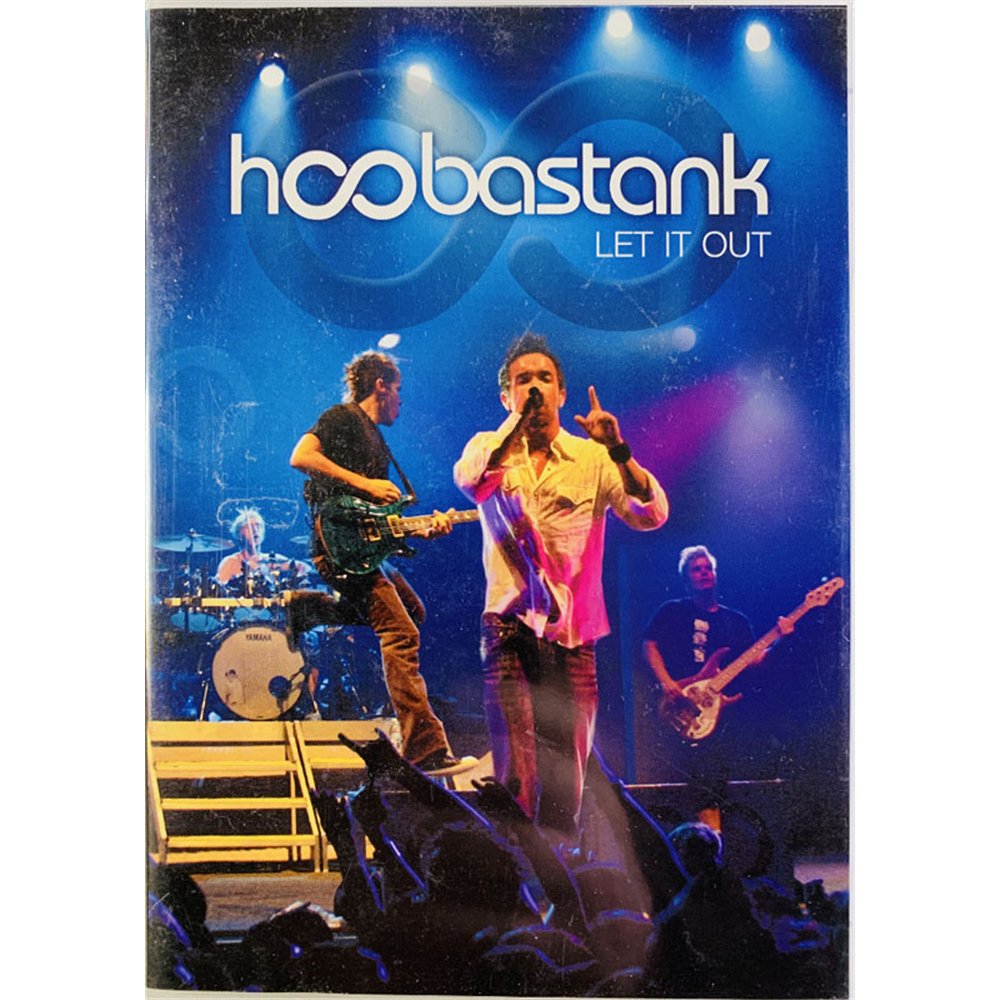 DVD - Hoobastank DVD Let It Out  kansi EX levy EX Käytetty DVD