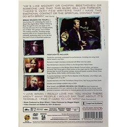 DVD - Wilson Brian DVD On tour  kansi EX levy EX Käytetty DVD