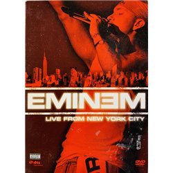 DVD - Eminem DVD Live from New York City  kansi EX levy EX Käytetty DVD