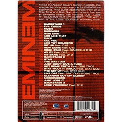 DVD - Eminem DVD Live from New York City  kansi EX levy EX Käytetty DVD
