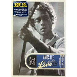 DVD - Lee Amos DVD Live from Austin TX  kansi EX levy EX- Käytetty DVD