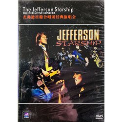 DVD - Jefferson Starship DVD The Definitive Concert  kansi EX levy EX Käytetty DVD