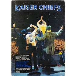 DVD - Kaiser Chiefs DVD Live at Ellan Road  kansi EX- levy EX Käytetty DVD