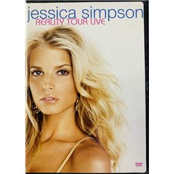 DVD - Simpson Jessica DVD Reality tour live  kansi EX levy EX Käytetty DVD